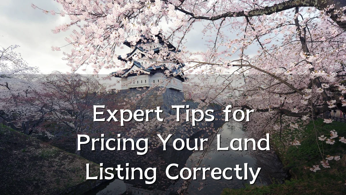 Expert Tips for Pricing Your Land Listing Correctly