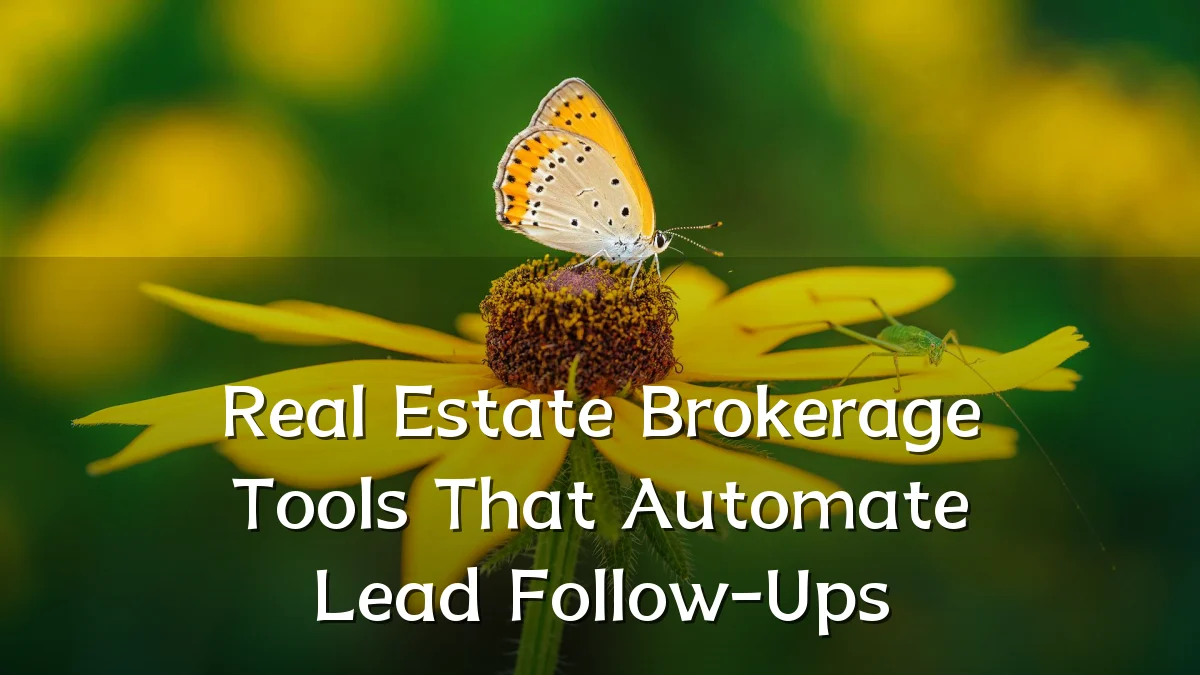 Real Estate Brokerage Tools That Automate Lead Follow-Ups