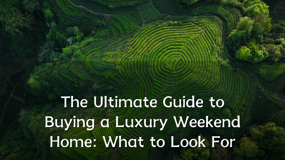 The Ultimate Guide to Buying a Luxury Weekend Home: What to Look For