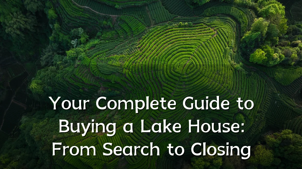 Your Complete Guide to Buying a Lake House: From Search to Closing